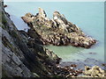 SM7224 : Offshore rocks, Pembrokeshire coast by Jeff Gogarty