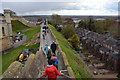 Walking the walls of Lincoln Castle