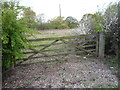 Field entrance off Cattlegate Road