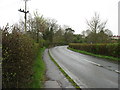 Approaching Castle Cary from the north