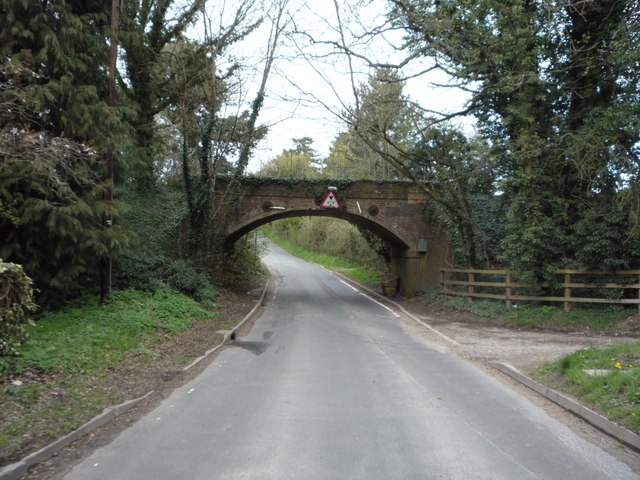Disused railway bridge over St Mary's Lane