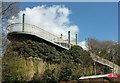 Footbridge across A3022