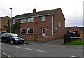 Houses at the end of Blakeney Crescent