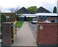 Path to the Swallowdale Primary School main entrance