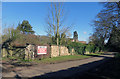 Barleythorpe Hall wall