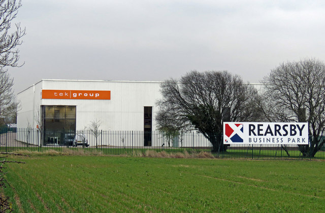 The end of Rearsby Business Park