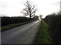 Pasture Lane North towards Gaddesby