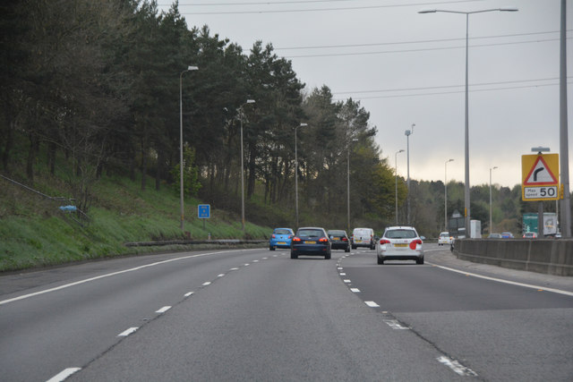Bromsgrove District : The M5 Motorway