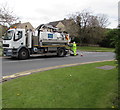 Severn Trent Water lorry in Broadway