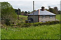 Flint-faced house beside Lovedon Lane