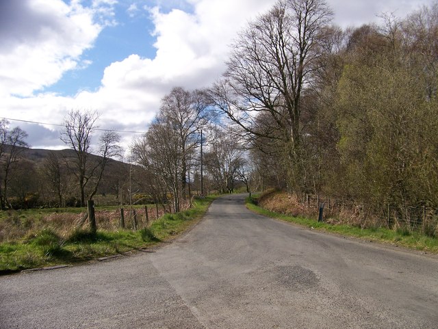 Road junction near West Kilbride Farm © Elliott Simpson cc-by-sa/2.0 ...