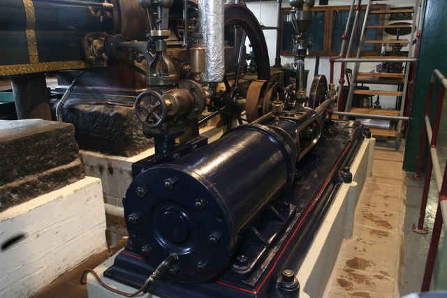 Anson Museum - stationary steam engine