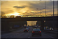 Newcastle-under-Lyme : The M6 Motorway