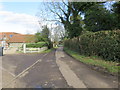 Church Lane entering Challock Lees