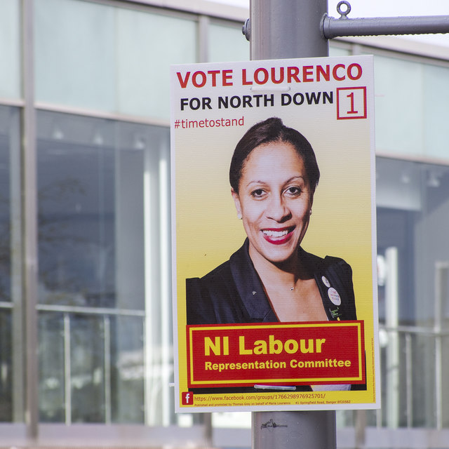 Assembly Election Poster, Bangor
