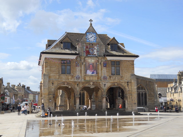 The Guildhall, Peterborough, celebrates The Queen's 90th. birthday