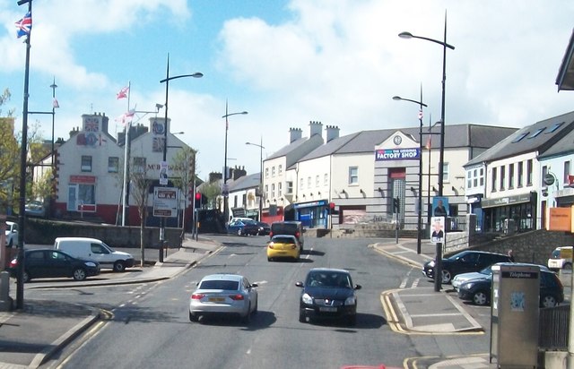 The Square, Kilkeel © Eric Jones :: Geograph Britain and Ireland