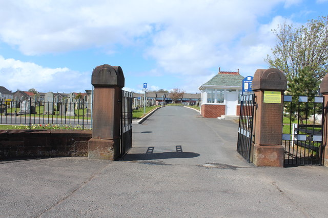 Gateway to Hawkhill Cemetery