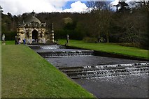 SK2670 : Chatsworth House and Park: The cascade 4 by Michael Garlick