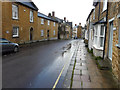 Looking west along Upper High Street