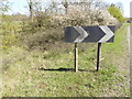 TL1814 : Roadsign on B653 Cory-Wright Way by Geographer