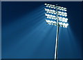 SK5801 : Floodlight at the Fischer County Ground by Mat Fascione