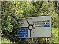 TL2212 : Roadsign on Lemsford Village by Geographer