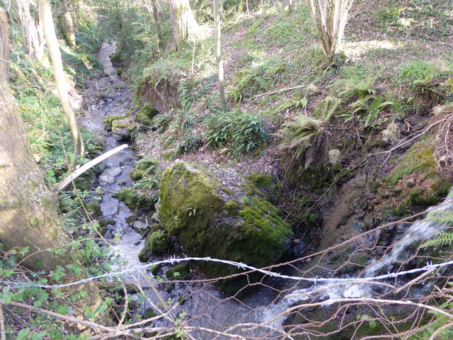 Waterfall near Bacton, Herefordshire