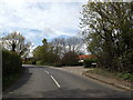 TM1854 : B1077 Helmingham Road, Ashbocking by Geographer