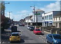 The A2 (Newcastle Road) entering the town centre of Kilkeel