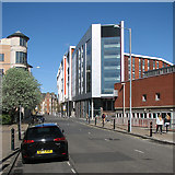 SK5640 : Shakespeare Street and parts of Nottingham Trent University by John Sutton