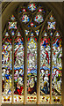 SK5804 : Stained glass window, Leicester Cathedral by Julian P Guffogg
