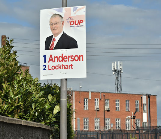 Assembly election poster, Portadown - May 2016(3)