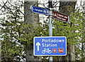 J0154 : National Cycle Route signs, Portadown (May 2016) by Albert Bridge