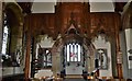 Curdworth: Ss Nicholas and Peter ad Vincula Church: Norman chancel arch