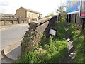 Approach to railway footbridge off Whitehall Road