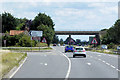 Mount Lane Bridge over the A17 near to Kirkby la Thorpe