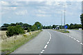 Eastbound A17, Start of the Heckington Bypass