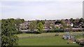 View from top of Queen Mary Reservoir Embankment