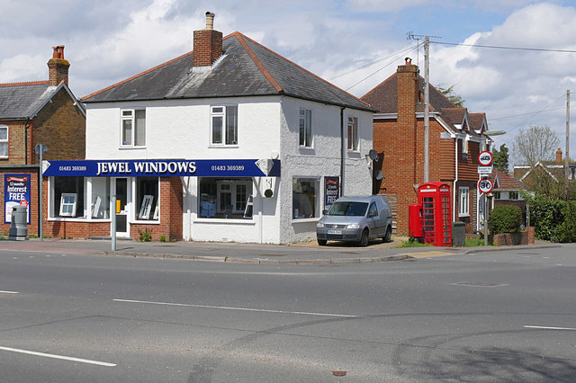 Clews Lane junction, Bisley