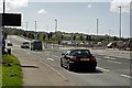 Fully operational traffic lights on the A3125 at Bridge Wharf (Anchorwood Bank)