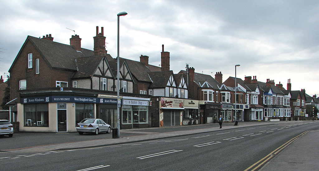 West Bridgford Melton Road shops