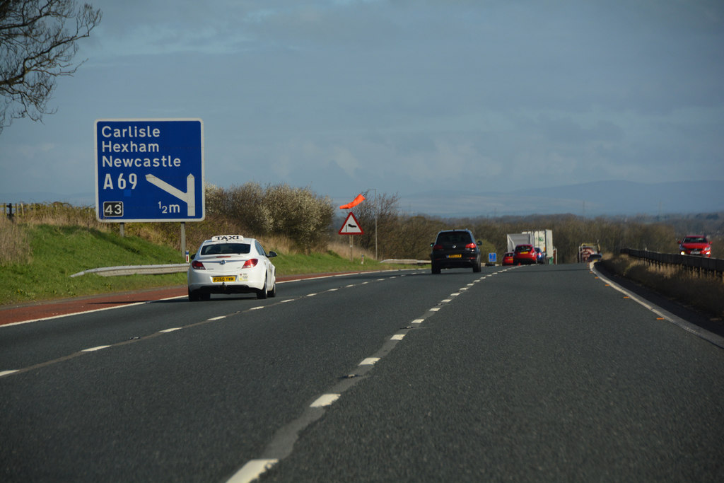 City of Carlisle : The M6 Motorway © Lewis Clarke cc-by-sa/2.0 ...