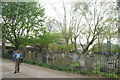 View of graves in Bunhill Fields #13