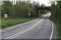 Disused railway bridge over the A421