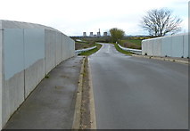 SK8678 : Cowdale Lane crossing the railway line by Mat Fascione