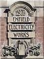 The (former) Enfield Electricity Works, Ladysmith Road, EN1 - cartouche