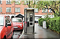 Telephone box, Wolseley Street, Belfast (May 2016)