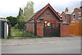 Electricity substation on Mayfield Road