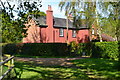 SU1410 : Pink house near Harbridge Green by David Martin